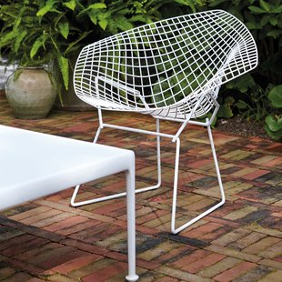 Bertoia Diamond - Wit